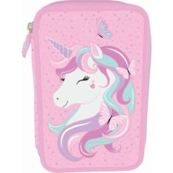 PENNSKRIN DUBBELT UNICORN ROSA TINKA COOL SCHOOL