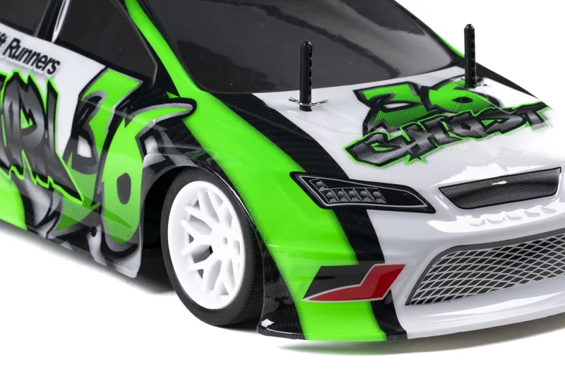 TEC-TOY Ghost R/C 1:10 2.4GHz 7.2V 300mAh Ni-MH grøn - Billede 6
