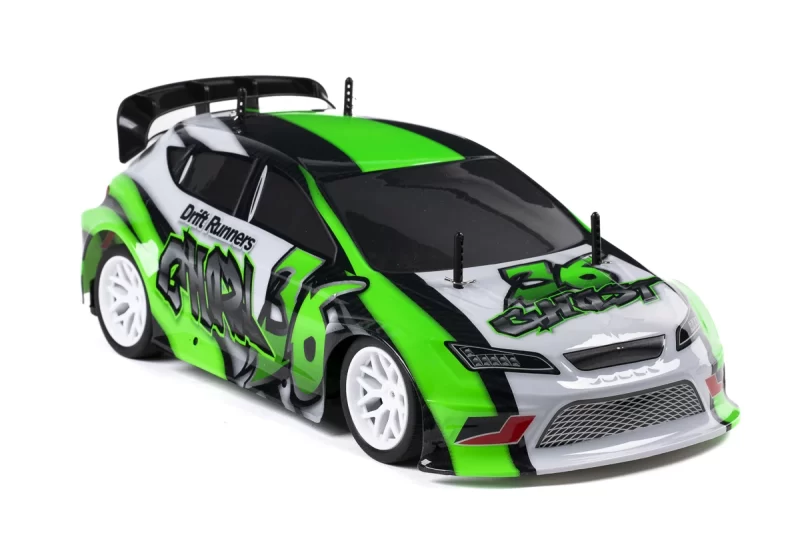 TEC-TOY Ghost R/C 1:10 2.4GHz 7.2V 300mAh Ni-MH grøn - Billede 5