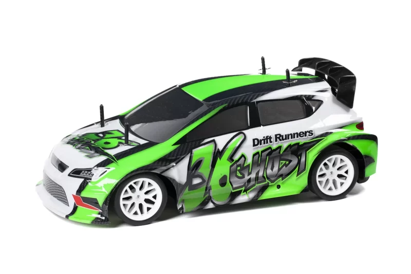 TEC-TOY Ghost R/C 1:10 2.4GHz 7.2V 300mAh Ni-MH grøn