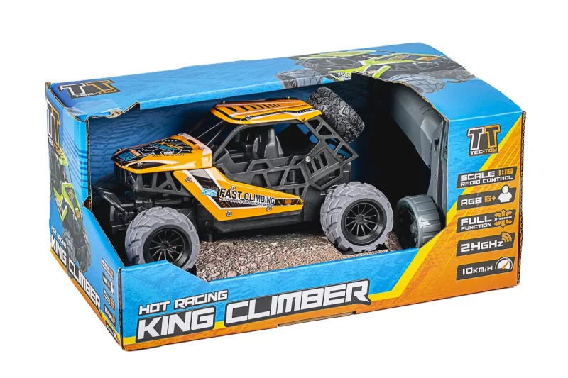 TEC-TOY King Climber R/C 1:18 2.4G 3.7V Li-ion orange - Billede 10