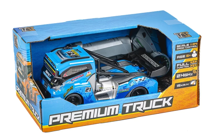 TEC-TOY Premium Truck R/C 1:24 2.4GHz blå - Billede 9