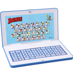 Bamse Dator teaches children numbers, letters, words and spelling in a fun way. Batteries are included. Suitable for children from 3 years.