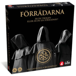 Förrädarna Spel – officiellt spel baserat på TV-serien! 4–6 spelare, 60–90 minuters spänning. Avslöja förrädaren innan det är för sent!