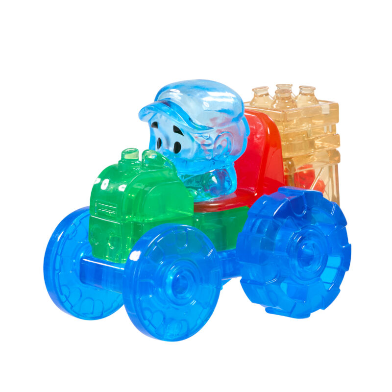 Jelly Blox Tractor Set - zachte bouwset voor kinderen vanaf 2 jaar met tractor, figuur en blokken. Perfect voor creatief en sensorisch spelen!