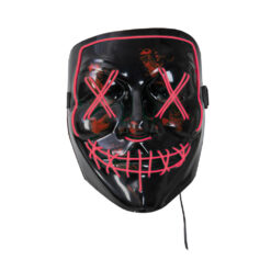 Mask Med Ledljus Röd