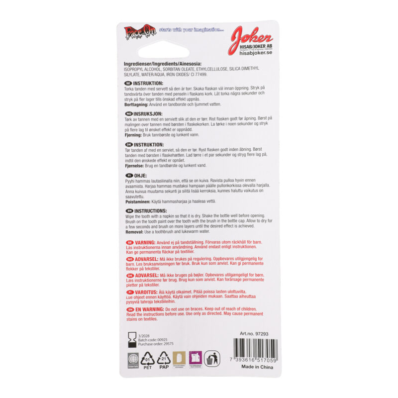 Tooth varnish Black - Image 2