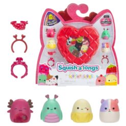 Squishalongs Love 4 pack RÖD