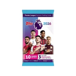 Topps Premier League 25/26 Fotbollskort Boosterpaket