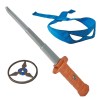 Teenage Mutant Ninja Turtles Mayhem Leonardo Role Play - become Leonardo with blue bandana, throwing star and Ninja Reveal Katana. Perfect for role play! 