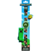 Minecraft Digital-Armbanduhr - digitale Uhr für Kinder mit Minecraft-Motiv. Perfekt für kleine Fans, die die Uhrzeit lernen wollen. 