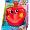VTech sorteringsäpple SE/FI är en snurrande plocklåda i 90% återvunnen plast med 10 former och två lärnivåer. Utvecklande leksak från 12 månader.
