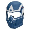 Avengers Captain America Flight Vision Mask - Marvel-maske med flip-up-linse og justerbar rem. Perfekt til leg og maskerade! 