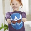 Avengers Captain America Flight Vision Mask - Marvel-maske med flip-up-linse og justerbar rem. Perfekt til leg og maskerade! 