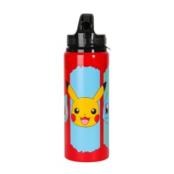 Pokémon Vattenflaska Aluminium 730ml – sportflaska med Pikachu-motiv. Hållbar, rymlig och perfekt för träning, skola eller utflykt!