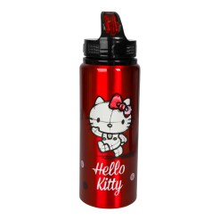 Hello Kitty Vattenflaska Aluminium 730ml – söt och hållbar sportflaska med Hello Kitty-motiv. Perfekt för skola, träning eller vardag!