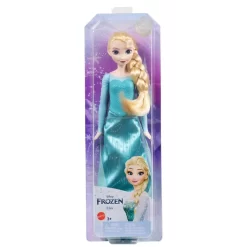 Disney Frozen Core Elsa Frozen 1 - bewegliche Elsa-Puppe in ihrem ikonischen Outfit aus Frozen. Inklusive Umhang, Rock und Schuhen. Ideal für Kinder ab 3 Jahren. 