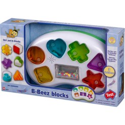 Das B Beez Light & Sound Spielzeug ist ein buntes Aktivitätsspielzeug mit Lichtern, Geräuschen und drei Spielmodi. Fördert die motorischen Fähigkeiten und die Koordination. Ab 1 Jahr.  