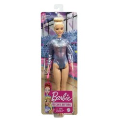 Barbie Career Gymnast Doll met buigbare gewrichten, turnkleding & accessoires. Inspireert kinderen tot sport, spel en creativiteit. 