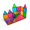 Magna-Tiles 32 pieces - magnetic building toy in bright colors. Build in 3D and develop motor skills, creativity and logical thinking. From 3 years old.  