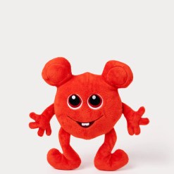 Babblarna Soft Toy Bobbo - soft, red & bouncy friend from Babblarna. Perfect for play, cozy & language development. A safe and fun gift for young children!  