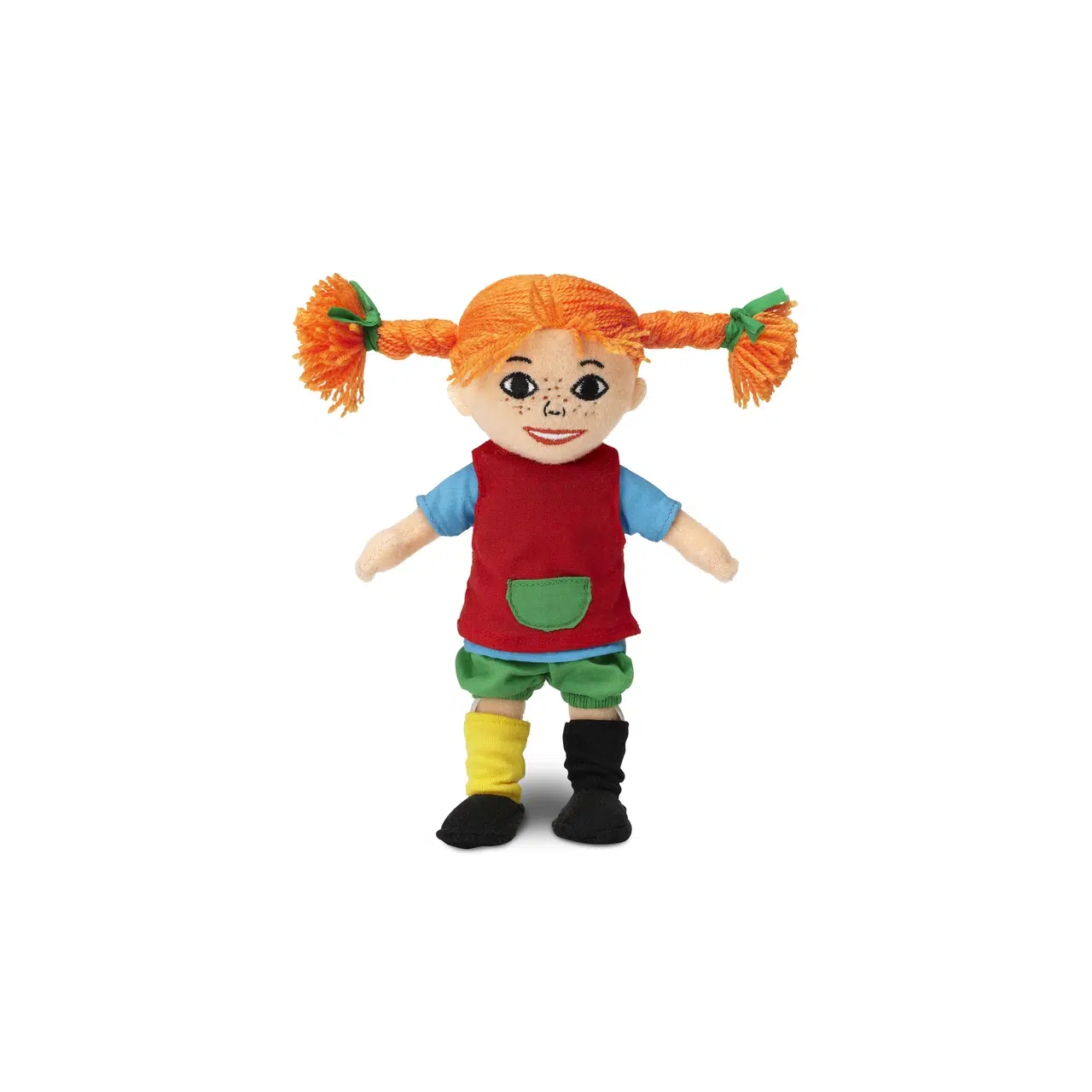 Pippi Soft Doll 20 cm - cuddly and soft toy with removable clothes. Join the world's strongest girl on new adventures!