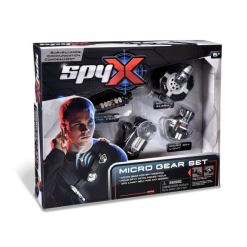 SpyX Micro Gear Set is de ultieme spionnenriem voor kinderen vanaf 6. Inclusief micro geluidsversterker, bewegingsdetector, spiegel/verrekijker en LED-lamp - perfect voor geheime missies en spannende avonturen. 