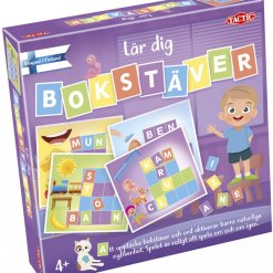 Learn letters with four fun and educational word games. Practice letter recognition, the alphabet and spelling. Perfect from around 6 years old.  