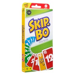 Skip-Bo® - the classic card game with strategy and excitement! Play all your cards first and win. For the whole family, from 7 years old.  
