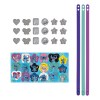 Disney Stitch Bracelet - craft set with 3 bracelets and 18 charms with Stitch motifs. Perfect activity for children's parties or creative play at home. 