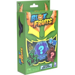 Blox Fruits Mystery Mini Bundle – överraskningspaket med mjukdjur, figur, stickers och DLC från Roblox-spelet Blox Fruits. Samla 8 olika karaktärer i Series 2!