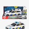 Dickie Toys Mercedes-AMG E43 Polisbil – 30 cm motordriven polisbil med ljus, ljud, siren & hundskall. Batterier ingår! Perfekt för barn från 3 år.