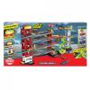 Dickie Toys Parkeringsgarage – 5 våningar, hiss, ljus & ljud. Inkl. 4 bilar & helikopter. Stort leksaksgarage för barn från 3 år!