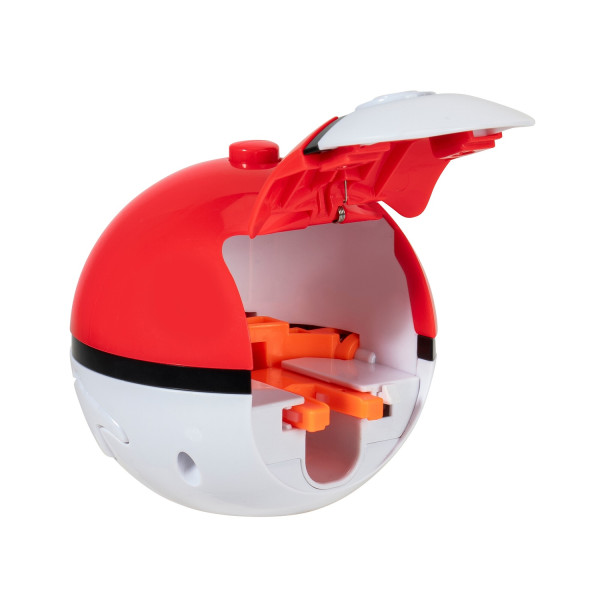 Pokémon Battle Spinner Arena Set – utmana vänner i spännande Pokémon-dueller! Skjut iväg snurrande Pokémon-figurer i arenan och se vem som snurrar längst. Perfekt present för barn från 4 år.