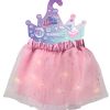 Bliv en magisk fe med Real UniQ LED Luminous Fairy Skirt - Pink! Justerbar talje, lysende stjerner og batterier medfølger. Perfekt til fest, dans og leg - fra 3 år.  