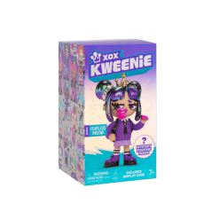 XOX Kweenie Mystery Box – Fearless Kweens 10 cm samlarfigur med unik design, displayfodral och samlarkort. För barn från 7 år.