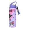 Kuromi Aluminium Wasserflasche 730ml - Bringen Sie Ihr Getränk auf stilvolle und spielerische Weise mit dieser robusten Aluminiumflasche mit Kuromi-Motiv. Perfekt für Kinder und Erwachsene, die Sanrio lieben! 