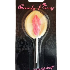 Snoeplolly Pussy - lekkere en gewaagde lolly met een speels ontwerp. Perfect als cadeau, feestfavoriet of leuke verrassing. Schattig, kleurrijk en gedenkwaardig!  