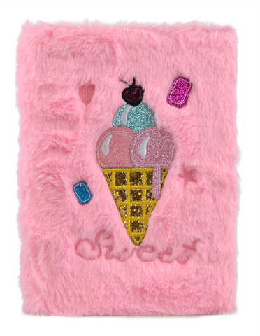 Anteckningsbok A5 Fluffig Glass