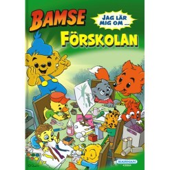 Bamse Jag lär mig om...förskolan är en pedagogisk barnbok där Bamse följer med Brumma på förskolan och lär sig om rutiner, lek och vänskap under en hel dag.