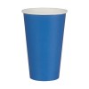 Stora Pappersmuggar Blå/Gula 24-pack – extra stora pappersmuggar i blått och gult, perfekta för studentfest, midsommar eller sommarfirande. Rymmer 473 ml och säljs i 24-pack.
