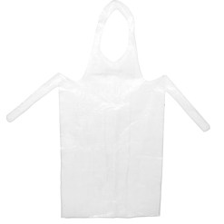 Studentförkläde Transparent – genomskinligt plastförkläde som skyddar kläder utan att dölja outfiten. Perfekt till studentmottagning, mat och fest.