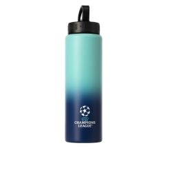 Vattenflaska Champions League i Aluminium 750 ml – sportflaska med UEFA-motiv. Perfekt för träning, skola och vardag. Officiell licensierad produkt.